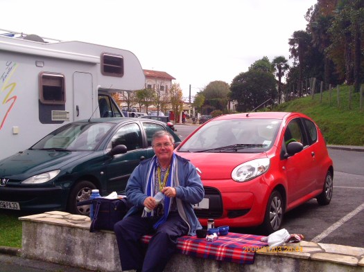 La Rhuna car park picnic