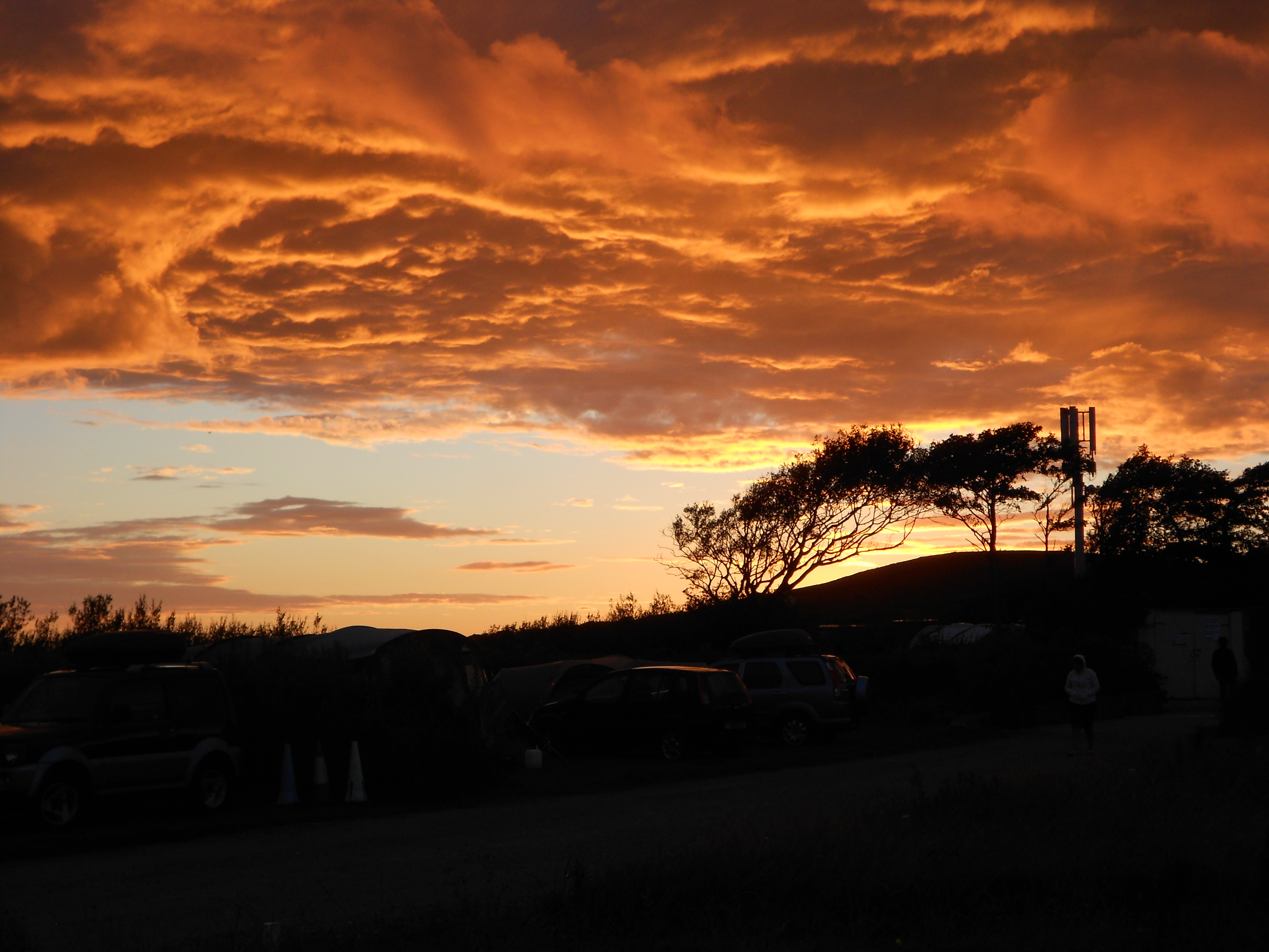 sunset 8th Aug