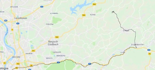 Cologne to Oberbuschem(2)